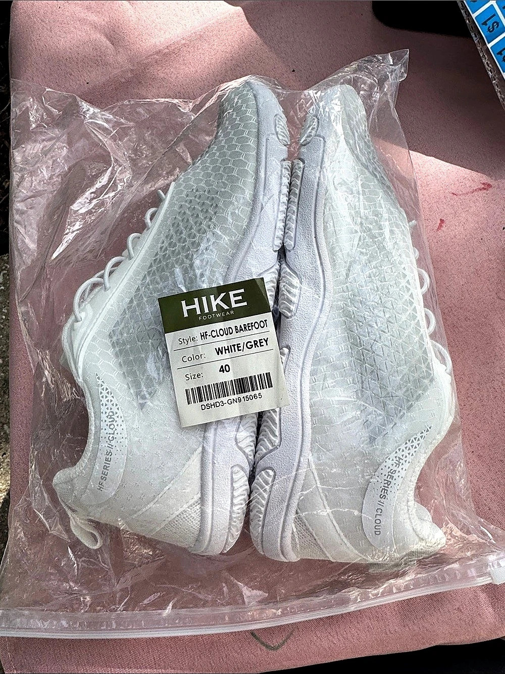 HIKE Athletic Sneaker Women's Sneakers EU 40 White & Gray NWT
